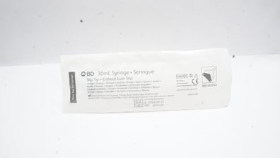 BD 302833 Slip Tip 30 ml Syringe